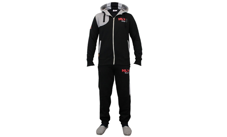 Image 20: Men's Two-Piece Tracksuit Set