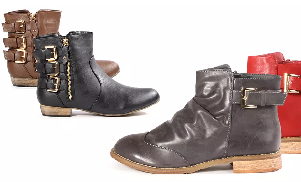 Bucco Danna and Packard Booties. Multiple Colors Available. - Primary Image