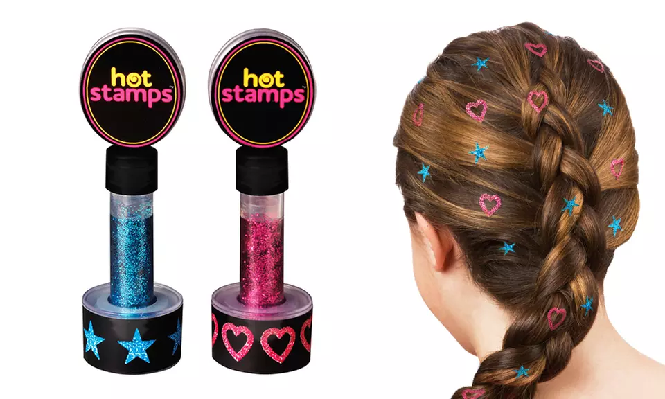 As Seen on TV Hot Stamps Hair Glitter (2-Pack) - Primary Image