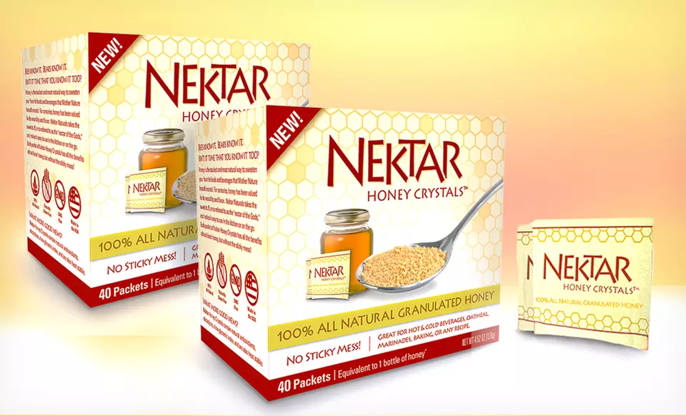 $12.99 for a 2-Pack of Nektar Honey Crystals ($15.98 List Price) - Primary Image