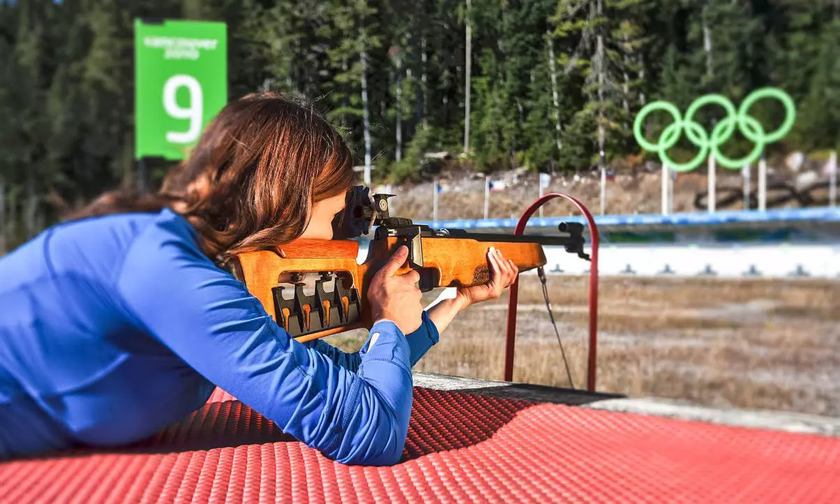 C$20 for an Olympic Biathlon Experience for Two at Whistler Olympic Park (C$35 Value) - Primary Image