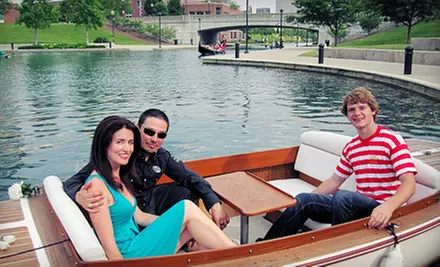 $74.99 for a 1-Hour BYOB Electric-Boat Ride for Up to 3 from Old World Gondoliers & Electric Boat Tours ($150 Value) - Primary Image