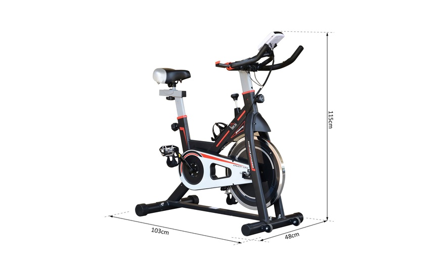 Image 12: Homcom Exercise Bikes