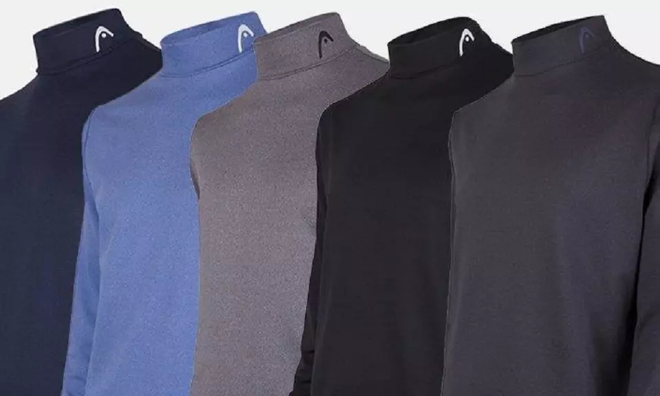 HEAD Men's Compression Mock Neck T-Shirt (2-Pack) - Primary Image