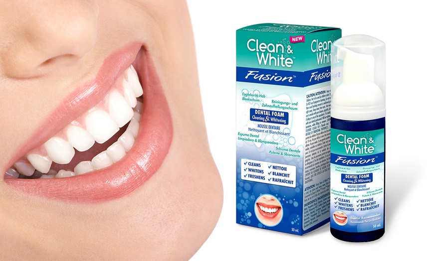 Image 1: GlamWhite Teeth Whitening Foam