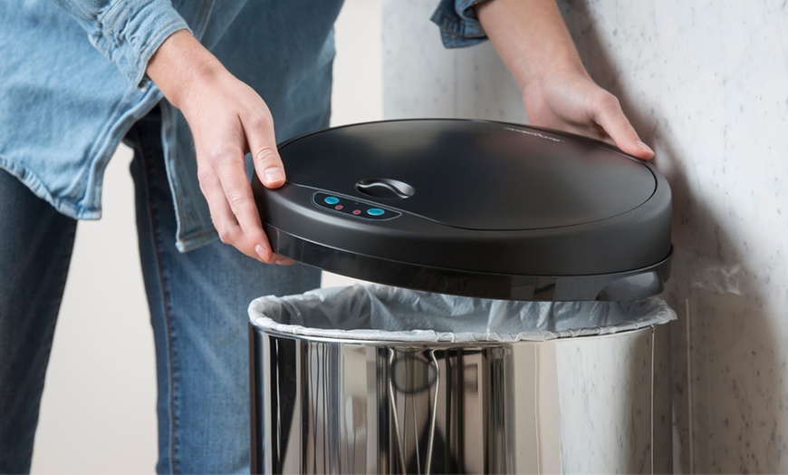 Up To 37 Off On Touch Free Trash Can Set Groupon Goods   C870x524 