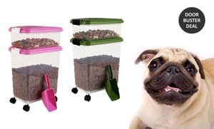 3-Piece Pet-Food Storage Container Set