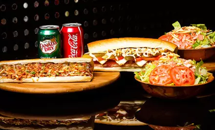 $12 for Sandwiches, Side Salads, and Soft Drinks for Two at Haida Sandwich (Up to $27.96 Value) - Primary Image