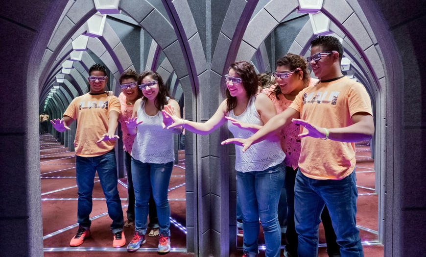 Image 4: Unlock the Maze: 1, 3 or All Escape Room Choices for a 4D Labyrinth
