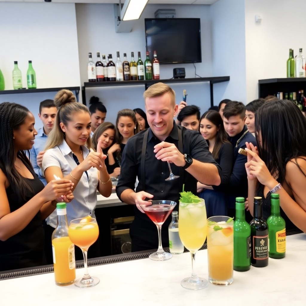 Learn Bartending Skills with Online Flair and Video Training