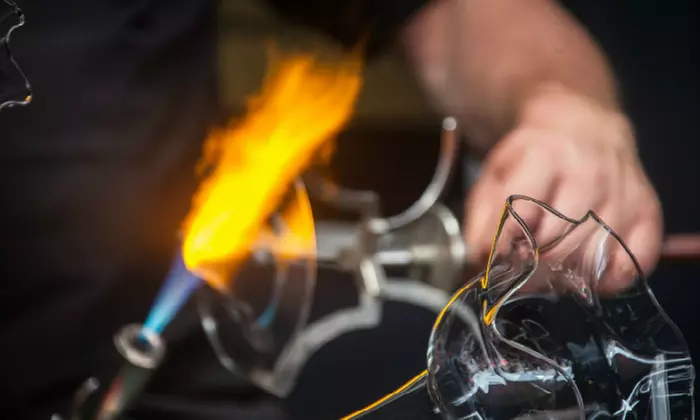 Leer ambachtelijk glasblazen