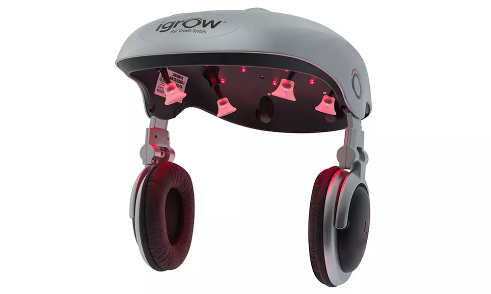 iGrow Hands-Free Laser LED Light Therapy Hair Regrowth System (Recertified) - Primary Image