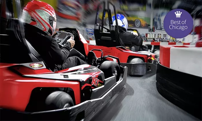 $44 for a Racing Package with Four Races and Yearly Licenses at K1 Speed (Up to $91.96 Value)   - Primary Image