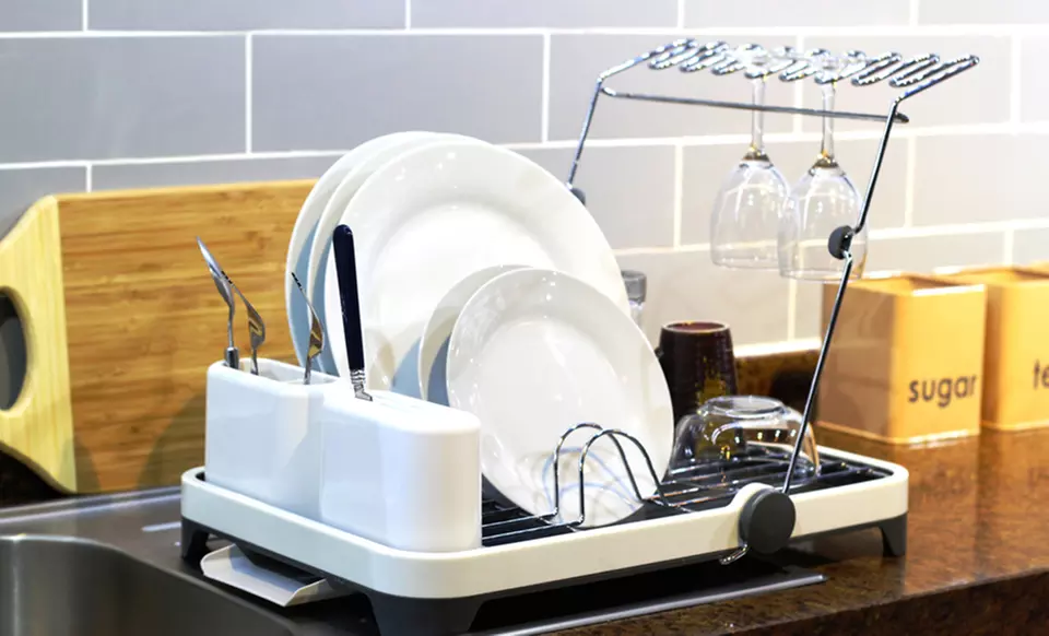 Deluxe Multifunction Dish Rack - Primary Image