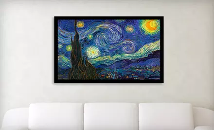$69 for a 30"x40" Framed Art Masterpiece Including Van Gogh, Monet, and Renoir ($275 List Price). 13 Options Available. Free Shipping.  - Primary Image