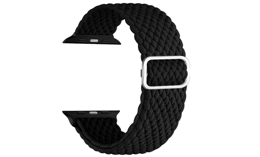 Image 7: Bracelet tressé compatible Apple Watch