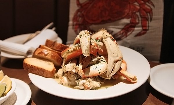 Capurro’s Dungeness crab dinner
