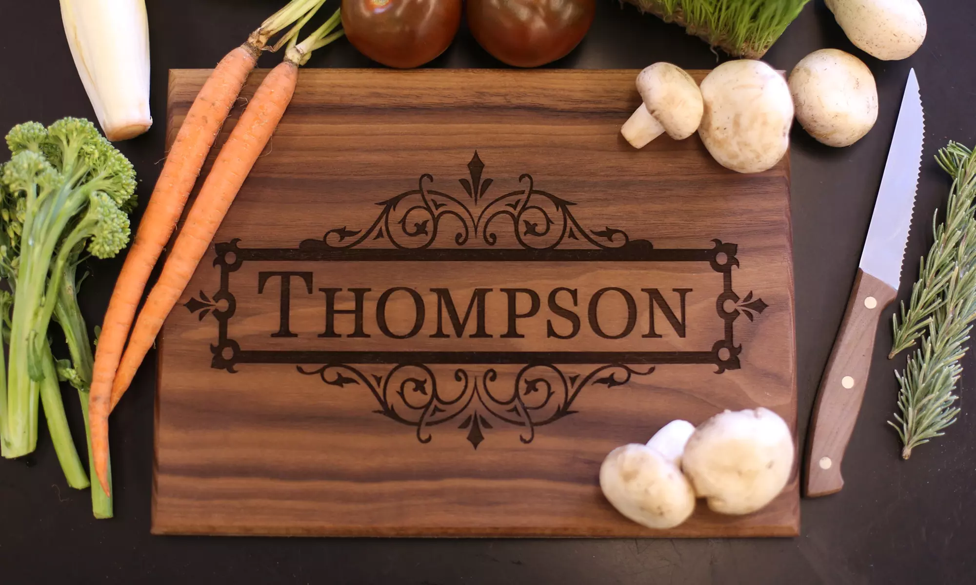 One or Two Custom Cutting Boards from Morgann Hill Designs (Up to 54% Off)  - Primary Image