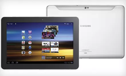 10.1-Inch Samsung Galaxy Tab (Manufacturer Refurbished) (Up to 54% Off). Free Shipping. Three Styles Available. - Second Medium