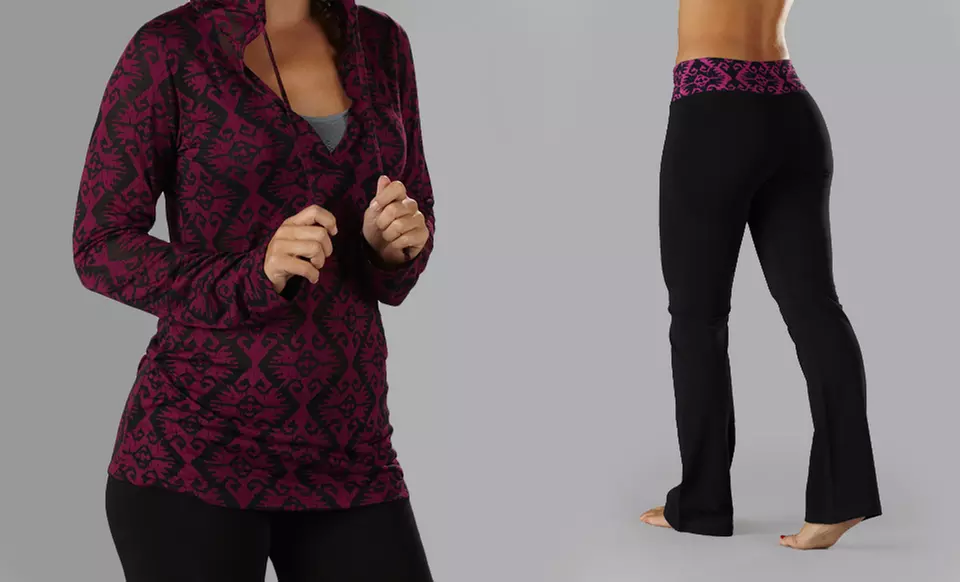 $16.99 for Balance Yoga Hoodies and Pants (Up to $55 List Price). 3 Colors Available. Free Shipping and Returns. - Second Medium
