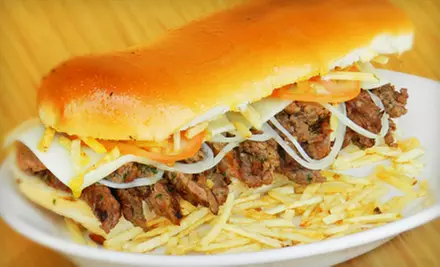 Sub Sandwiches with French Fries and Sodas for Two or Four, or a $45 Gift Card at Sarussi Cafe Subs (Up to 51% Off) - Primary Image