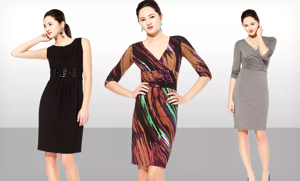 $49.99 for Nue by Shani Dresses (Up to $310 List Price). Multiple Styles Available. Free Shipping. - Primary Image