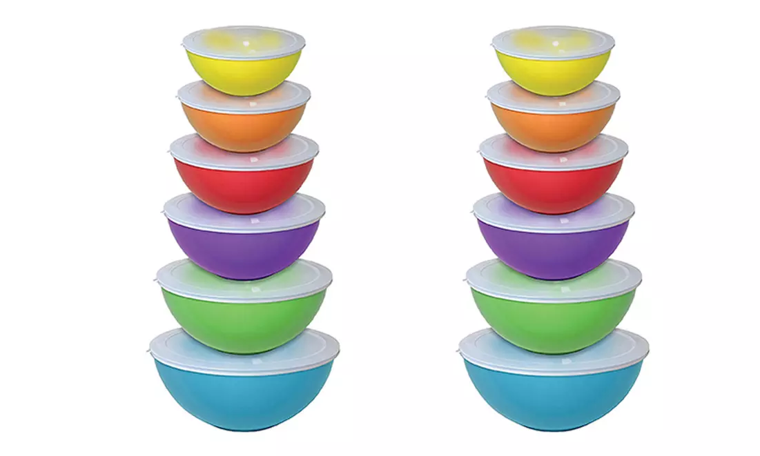 Nesting Bowls with Lids (12- or 24-Piece) - Primary Image
