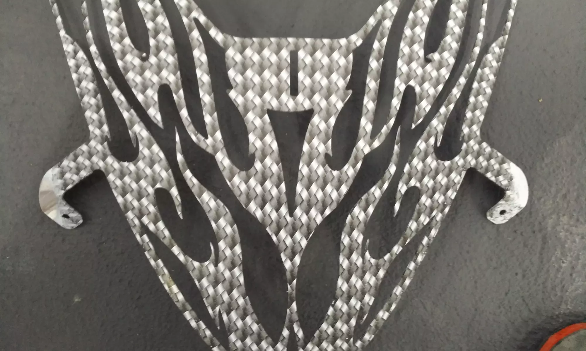 Zdobienie felg, elementów skutera