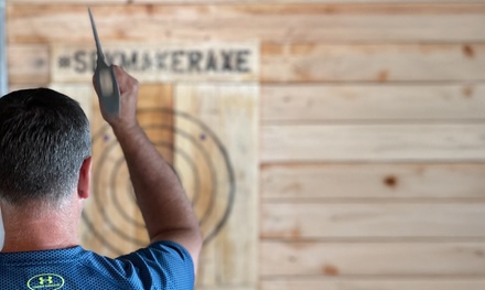 30-Minute Long Lane Axe Throwing for 2 - Equipment included - Spymaker Axe Throwing Spymaker 