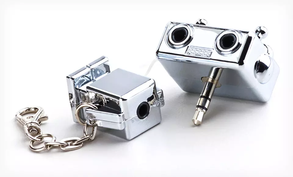 $4.99 for a Hype Robot Headphones Splitter ($11.99 List Price). Four Colors Available. Free Returns. - Second Medium