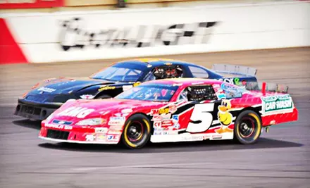 Fan-Appreciation Night for Two or Four with Dinner and Dessert on April 13 at All American Speedway (Up to 56% Off) - Primary Image