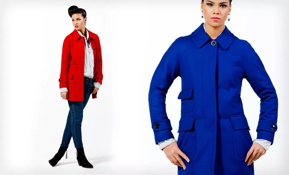 Ellen Tracy Women’s Wool Coats (Up to 81% Off). 31 Options Available. Free Shipping and Free Returns. - Second Medium