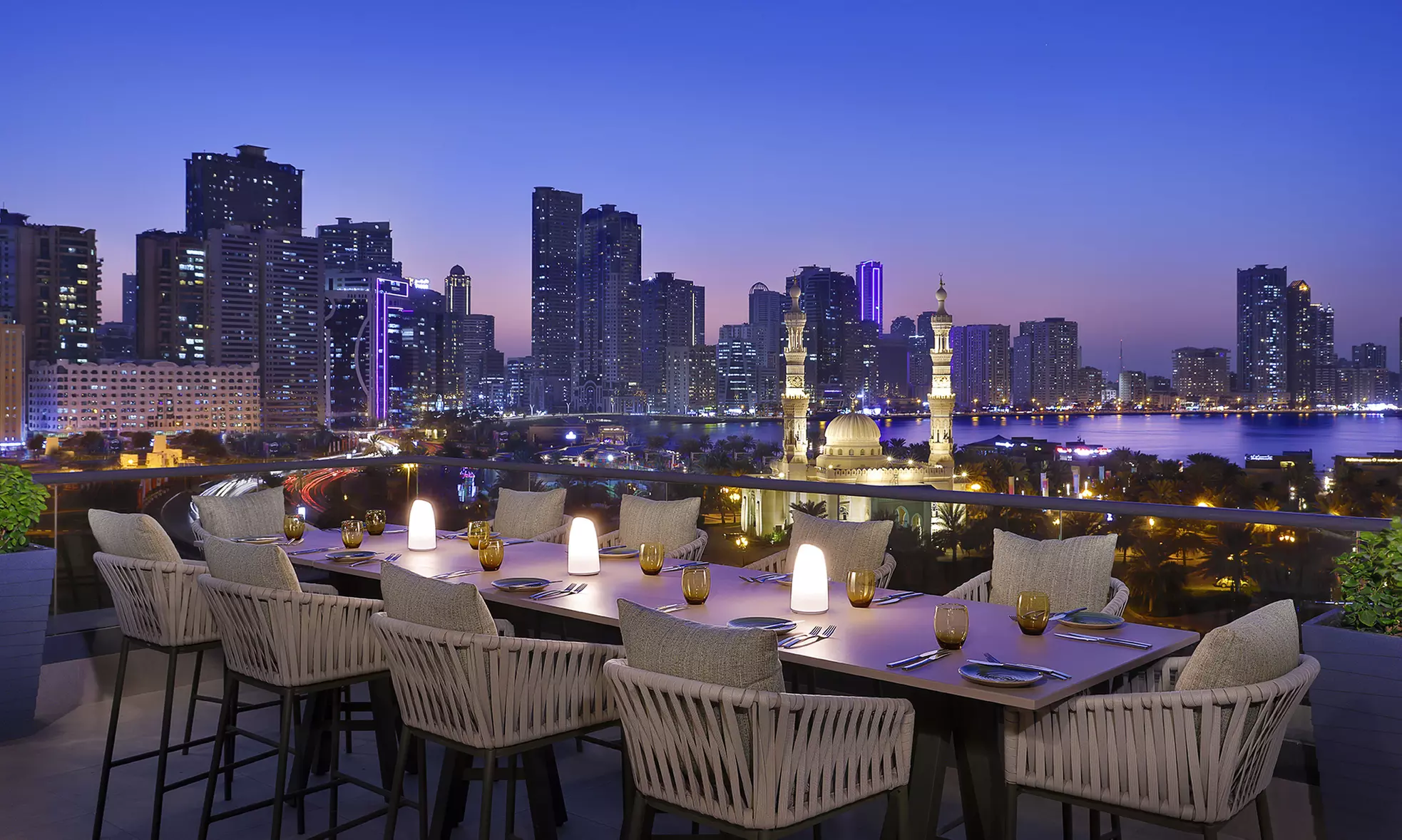 Theme Night Dinners with Soft Beverages for Upto Four People at Majdolin Restaurant @ Doubletree Hilton Sharjah - Primary Image