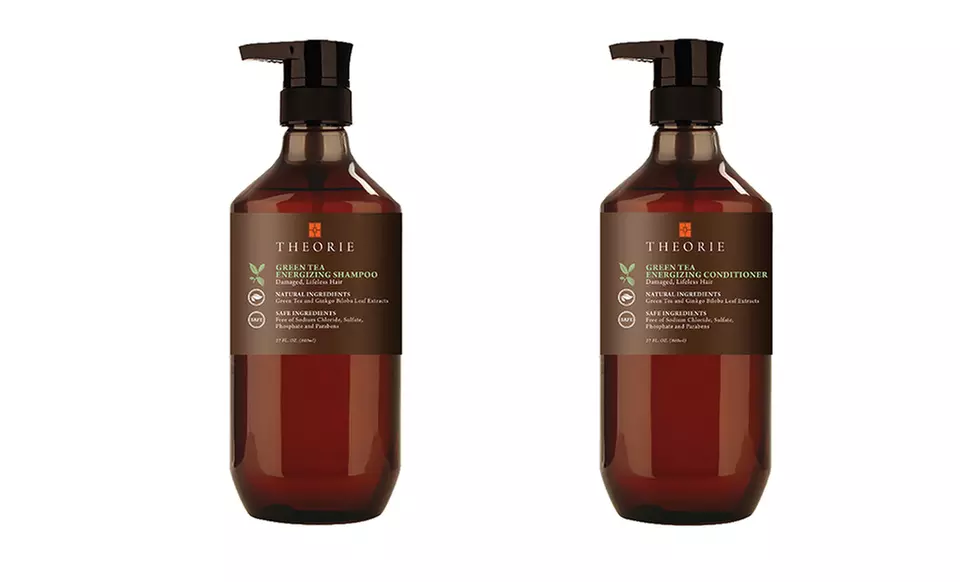 Theorie Hair Care Green Tea Energizing Shampoo or Conditioner (800mL) - Primary Image