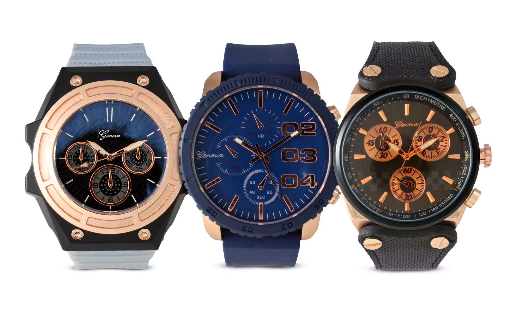 Geneva Men's Assorted Sport Watches - Primary Image