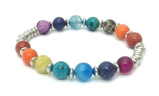 Genuine Chakra Stretch Bracelet