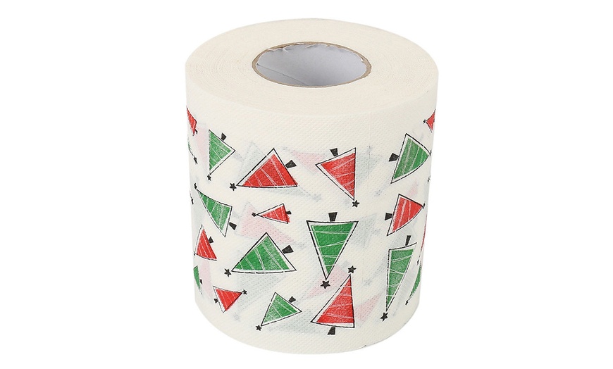 Image 4: Christmas Print Toilet Paper