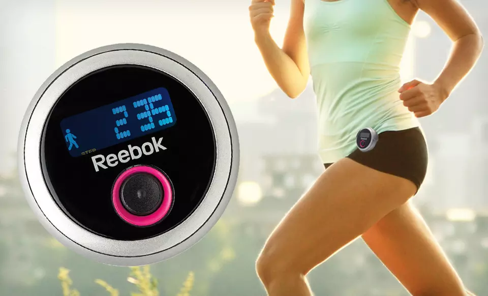$12.99 for a Reebok Activity-Tracking Pedometer in Black, Charcoal, or Gray ($39.99 List Price). Free Returns. - Primary Image