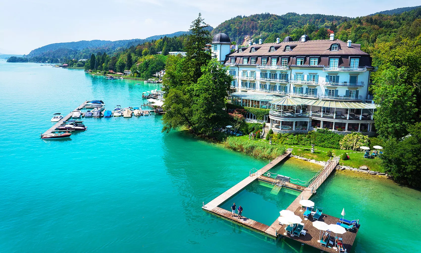 Wörthersee: 3-4 Tage für Zwei mit einem 4-Gänge-Gourmet-Dinner im Relais und Châteaux Schloss Seefels ab 389 € - Primary Image