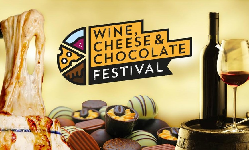 Image 1: Wine, Cheese & Chocolate Festival