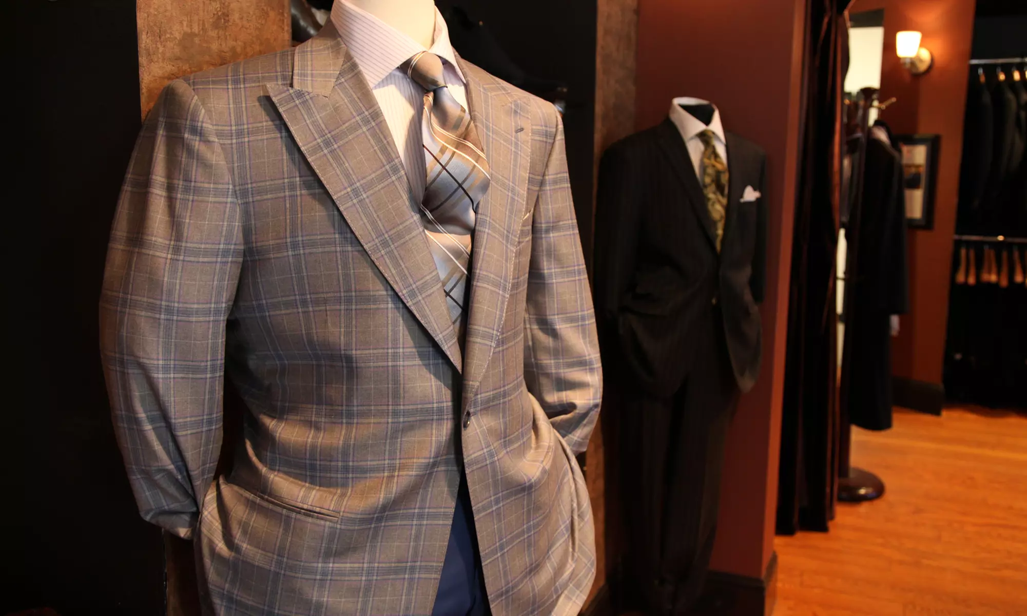 Two Custom-Made Shirts or One Two-Piece Suit at Lombardo Custom Apparel (50% Off) - Primary Image