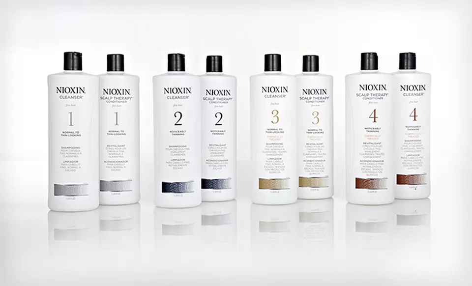 $45.99 for Nioxin Hair-Thickening System (Up to $91.18 List Price). 4 Systems Available. Free Shipping. - Primary Image