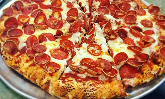 $30 for Two Large Pizzas at Mountain Mike's Pizza ($53 Value) - Primary Image