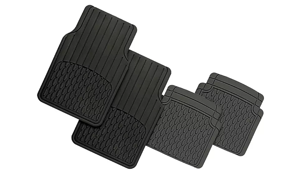 Full Set of 4 Premium Vinyl Floor Mats - Primary Image