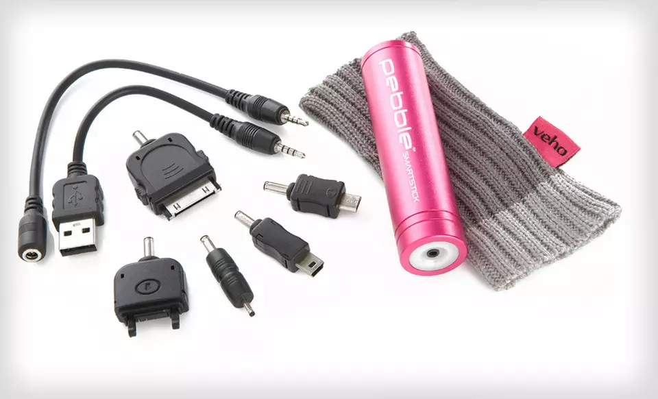 $19 for a Veho Portable Battery Charger ($44.95 List Price). Four Colors Available. Free Shipping and Returns. - Primary Image