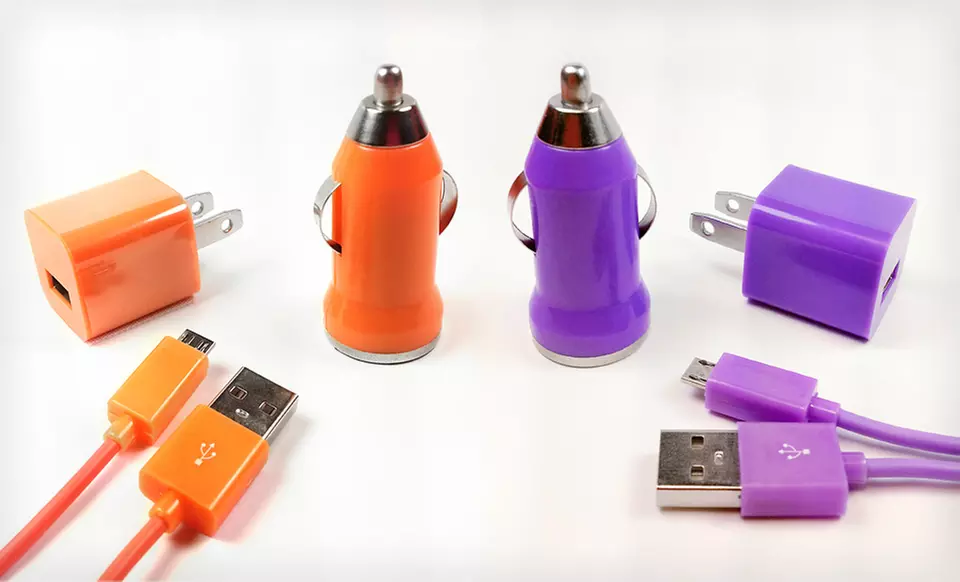 $9.99 for an iCover 3-in-One Micro USB Car and Wall Charger ($29.99 List Price). 9 Colors. Free Returns. - Primary Image