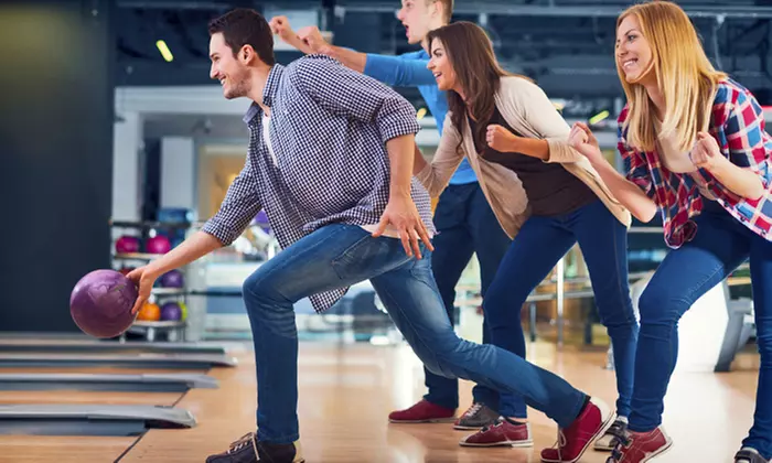 $25 for 90 Minutes of Bowling and Shoes for Up to Four at Concourse Bowling Center (Up to $61 Value) - Primary Image