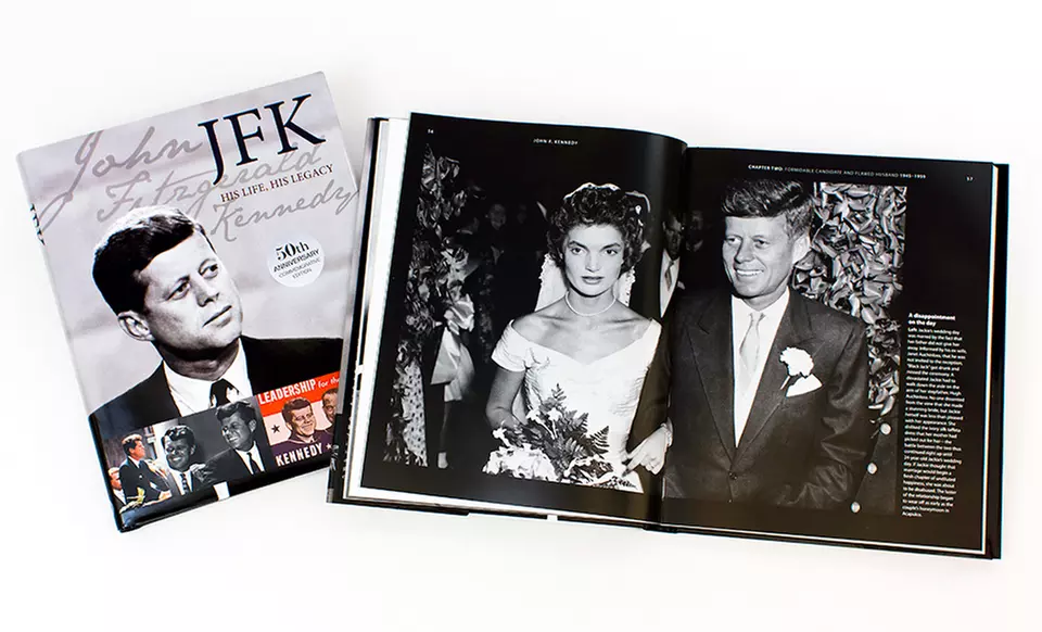 JFK: His Life, His Legacy Coffee-Table Book - Primary Image