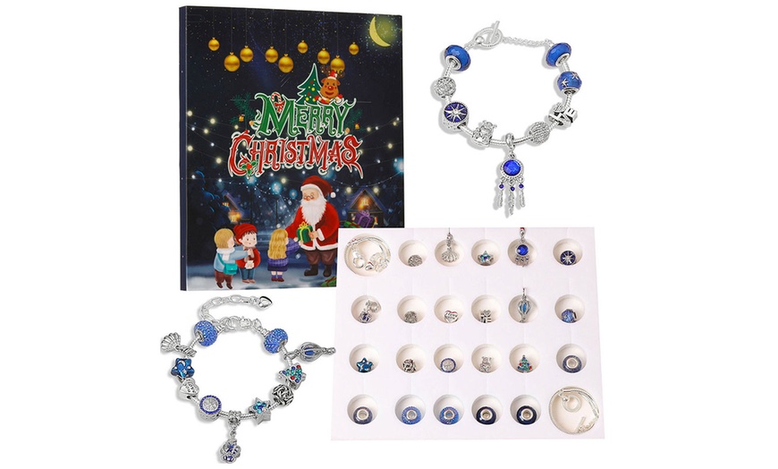 Image 8: Christmas Advent Calendar DIY Bracelet Charms