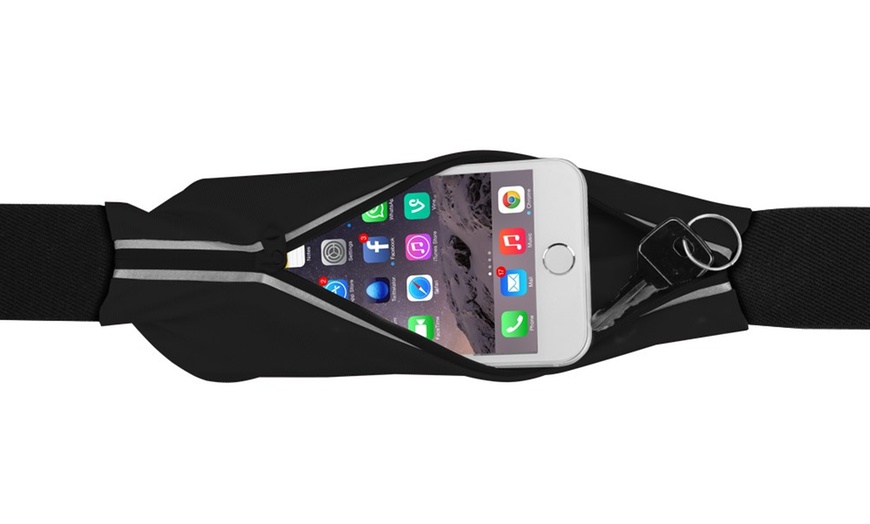 Image 3: Smartphone Pocket Running Belt